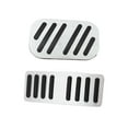 thumbnail image 2 of Gas Brake Pedal Cover Set, Foot Pedals Pads for Atto 3 Yuan Plus Direct Replaces , Argent, 2 of 8