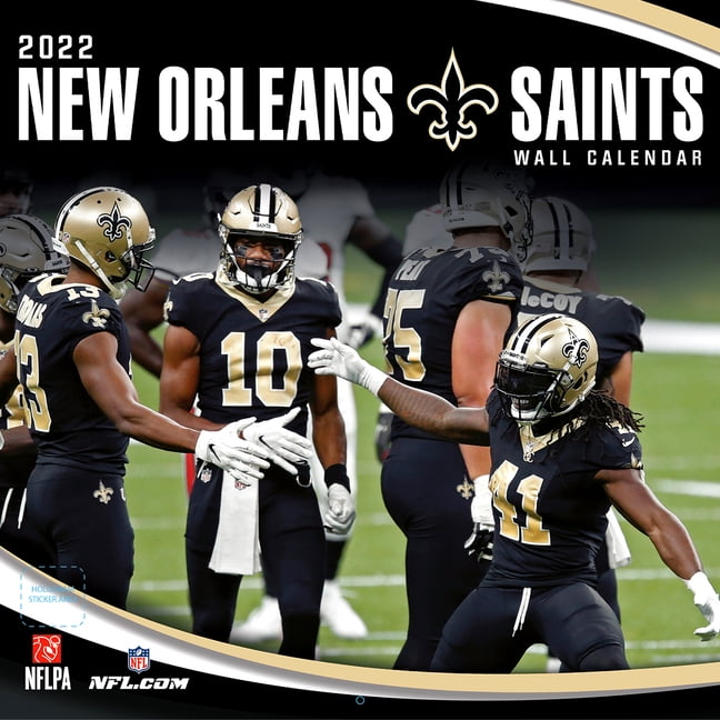 new-orleans-saints-2022-12x12-team-wall-calendar-other-walmart-walmart