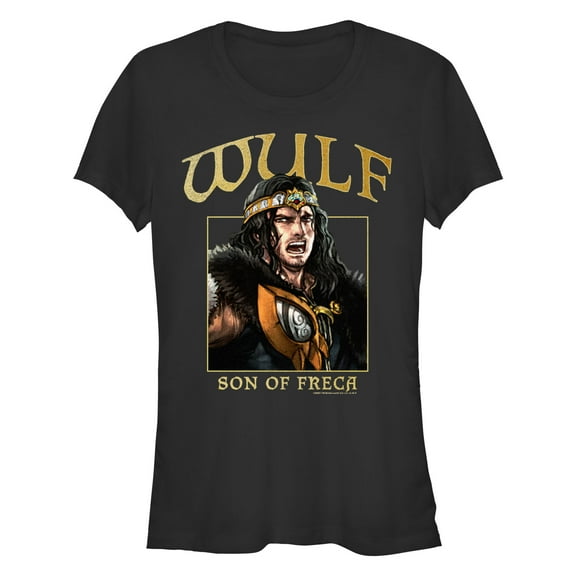 Junior's The Lord of the Rings: The War of the Rohirrim Son of Freca Wulf Portrait Graphic T-Shirt