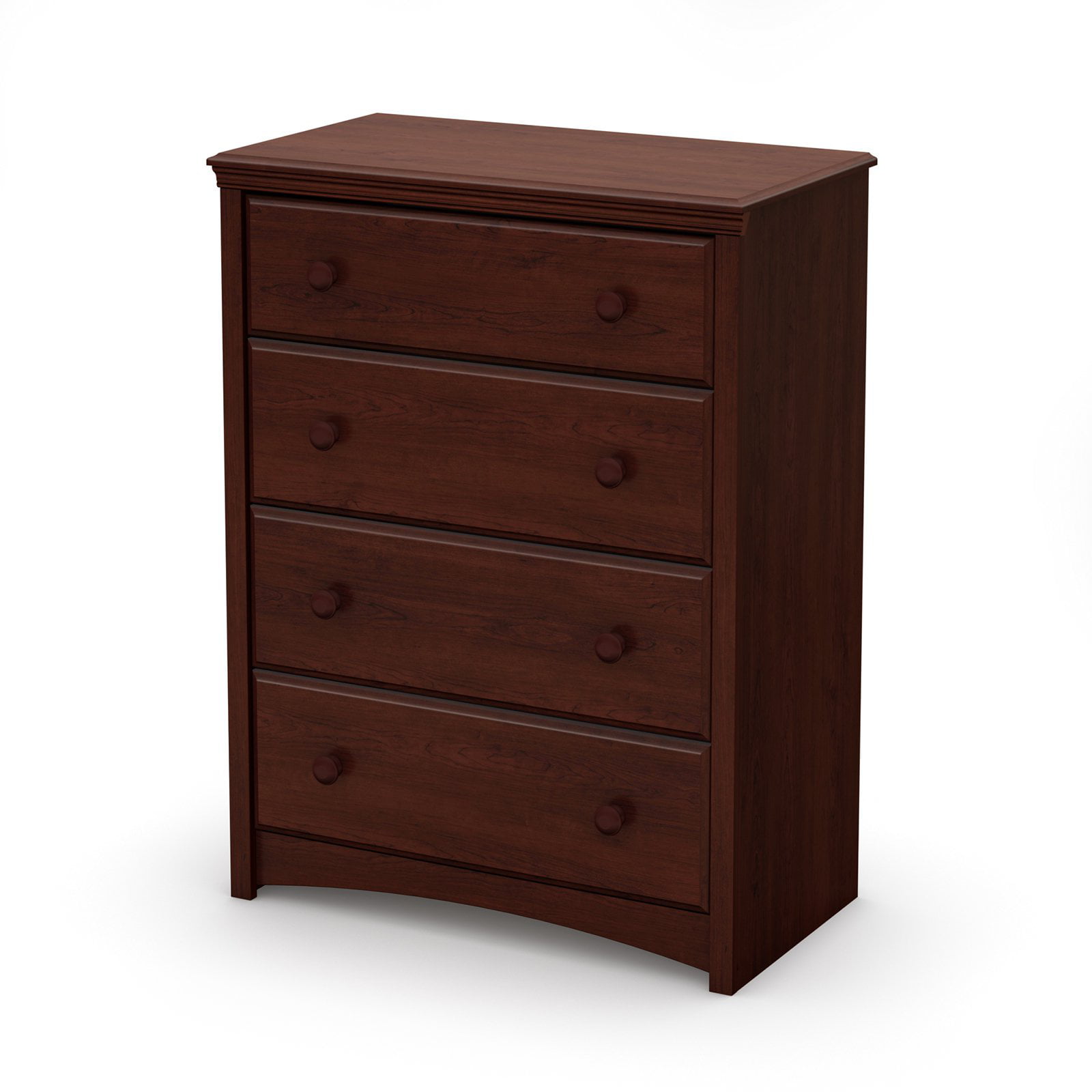 South Shore 4 Drawer Sweet Morning Chest Royal Cherry Walmart