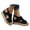 Black, variant on Womens Platform Wedge Sandals Peep Toe Slingback Casual Espadrilles Ladies Slip on Walking Shoes