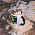 thumbnail image 5 of Hickory Horned Devil Caterpillar, Insect - Na02 Dno0211 - David Northcott, 15oz Two-Tone Black Mug, 5 of 7