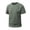 #01 Army Green 【Mix & Match: Stock Up on Your Favorite Colors】, variant on Men's Sports T-Shirt Ice Silk Quick Dry Top, Performance Tee Crew Neck Short Sleeve Athletic Fit, Moisture Wicking Breathable Summer Running Workout Fishing Casual Daily | Zenithor,White L