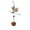 Bird Feeder A, variant on LACKUST Bird Feeders Outdoor Clearance,Outdoor Hanging Wind Chime Hummingbird Feeder with Water Decoration, Perfect for Bird Lovers and Backyard Gardens,F