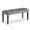 Black+Gray, variant on Contemporary style bench | For daily dining in the kitchen | Brings a trendy look to the area