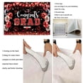 thumbnail image 2 of 8x6FT Congrats Grad Backdrop 2026 Graduation Party Decorations Black Red Ballon Glitter Photography Background Class of 2026 School Party Supplies Vinyl, 2 of 7
