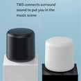 thumbnail image 2 of Haut-parleur Bluetooth Couleur Macaron Blanc avec Bruit, 2 of 5