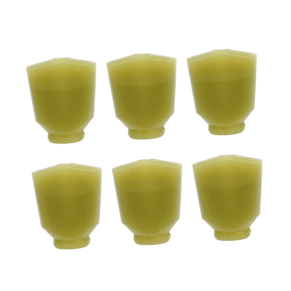 Rushawy 4xGuitar Tuning Pegs Machine Heads Knob Handle Caps Light Green