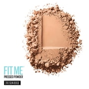 Maybelline New York Fit Me! Matte + Poreless Foundation Powder, 100 Translucent, 8.5 g, 310 Sun Beige