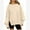 Beige, variant on Womens Fall Winter Sweatshirts Long Sleeve Crewneck Sweatshirts Trendy Lightweight Going Out Exercise Athletic Tee Shirts