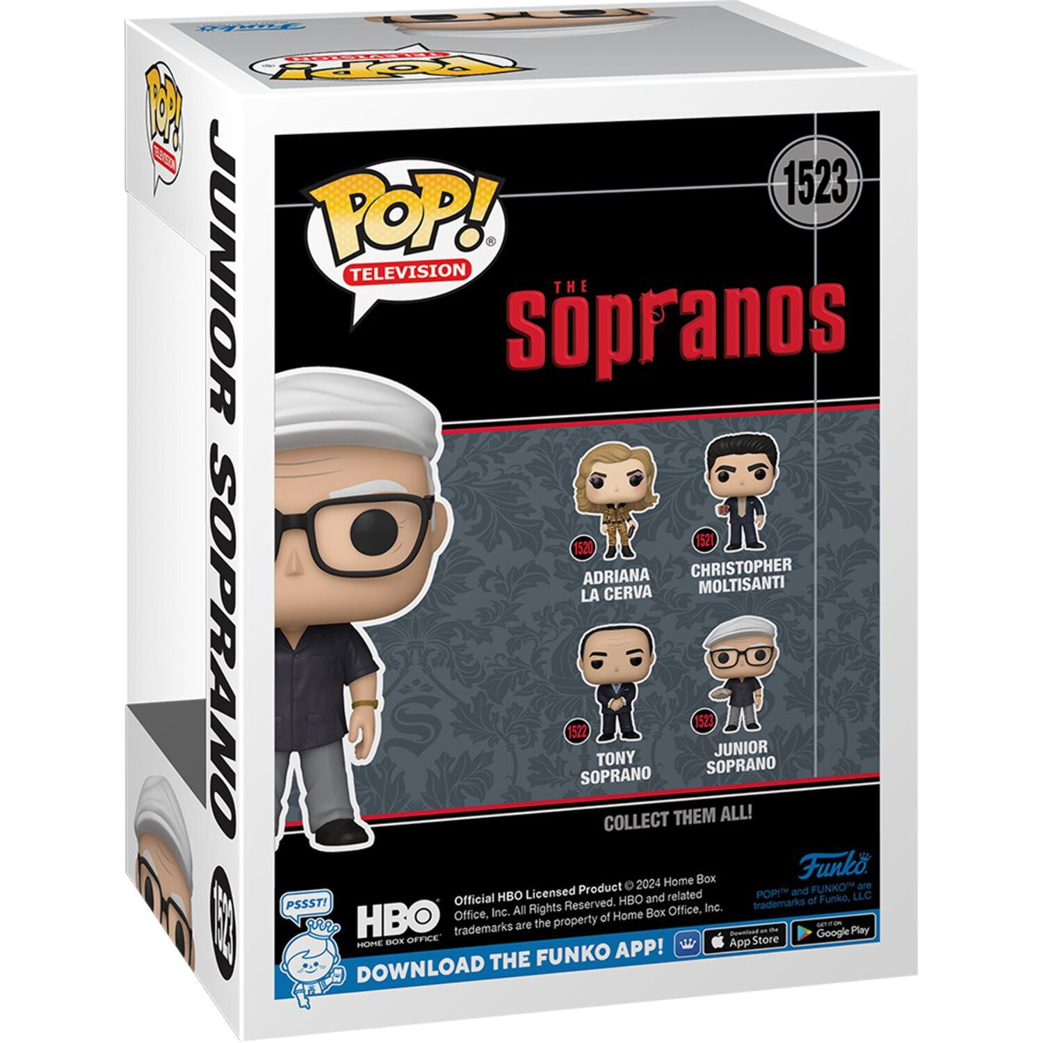 FUNKO POP! TELEVISION: The Sopranos - Uncle Junior, Funko, Gifts