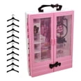 thumbnail image 2 of BELOVING Armoire Closet for Dolls Clothes Storage Lovely Openable Drawer Miniature Sturdy, 2 of 6