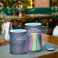 thumbnail image 3 of Yayeee Flameless Candles with Remote Flickering Battery Operated Multi Color Changing, Colorful UFO, 3 of 7