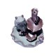 thumbnail image 3 of Quemador de Meditado Conos de Palillos de Cerámica, Conos Bandeja de Soporte de Reflujo de Humo Rana Soledad Soporte para quemador de incienso de cerámica, 3 of 6