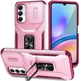 thumbnail image 1 of Funda para GANGXUN Samsung Galaxy A05S - Soporte metálico, Función magnética, Rosa, 1 of 5