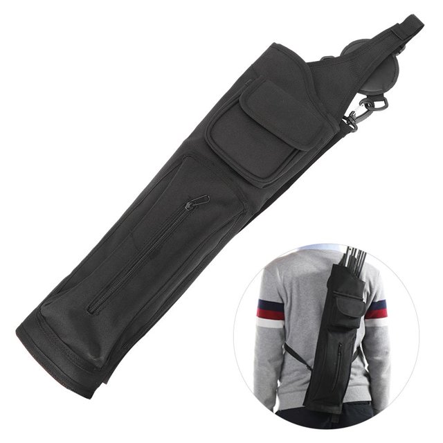 Fyydes Canvas Case,Universal Carbon Glass Fiber Arrows Case Canvas Quiver Backpack Type Dorlach Shooting Accessory,Quiver