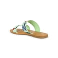 thumbnail image 3 of Women's Double Band Multi Print Slide Sandals 20582, 3 of 6