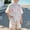 Pink, variant on Boys' 2-Piece Jacquard Shirt & Pants Vacation Outfit, perfect for seaside travel, summer sightseeing and casual holiday family leisure activities, 2-13 Years