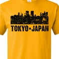 thumbnail image 4 of Inktastic Tokyo Japan City Skyline with Grunge T-Shirt, 4 of 5