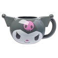 thumbnail image 1 of Silver Buffalo Sanrio Hello Kitty and Friends Kuromi - Taza esculpida 3D de cerámica, 1 of 7