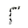 thumbnail image 1 of Adhesivo de pared decorativo DIY Cateissary de animales de dibujos animados PVC extraíble, 1 of 6