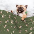 thumbnail image 3 of Naloa Birds Wild Ducks Dog Blanket, 3 Sizes Cat Blanket for Indoor Cats Large Medium Small Dog Gifts-Large, 3 of 8