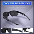 thumbnail image 4 of Gafas de Sol Deportivas DEAFRAIN Polarizadas UV400 para Hombres y Mujeres, 4 of 9