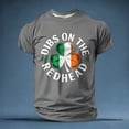 thumbnail image 2 of IWRICH Dibs on the Redhead T Shirts for Men St. Patrick's Day Short Sleeve Crew Neck Tees Shamrock Slim Fit Tops Grey XL, 2 of 3