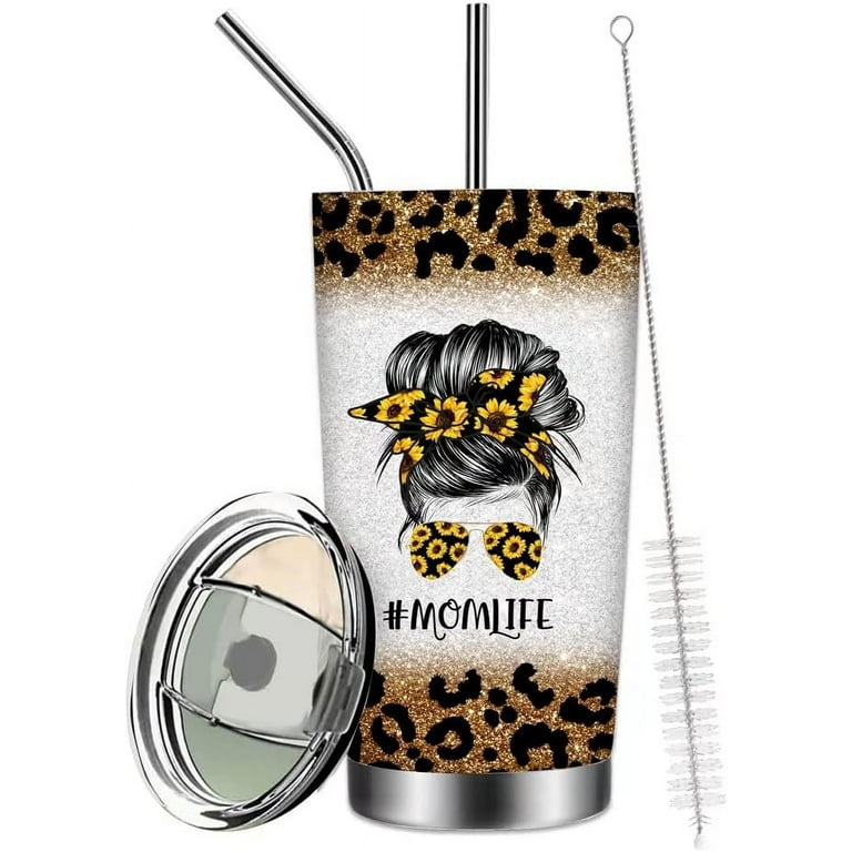 Positive Self Love 20 Oz Tumbler - Motivational Insulated Travel Cup With Lid