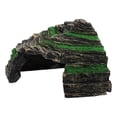 thumbnail image 1 of OULII Basking Platform for Bearded Dragons Resin Climbing Ramp Coffee Hiding Spot 1Set, 1 of 8