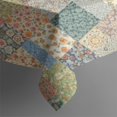 thumbnail image 4 of Pioneer Flower Floral Print Pattern Rectangle Tablecloth 60"x120", Waterproof Polyester Table Cloth, Wipeable Spillproof for Dining Camping Indoor Outdoor, 4 of 6