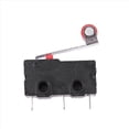 thumbnail image 2 of 50Pcs Micro-Roller Lever Arm Open Close Limit Switch Kw12-3 Pcb Microswitch,50 x Micro-roller switches,Black & Red, 2 of 8