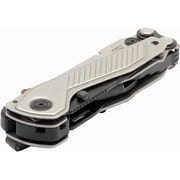 SOG Knives SOG Flash MT Silver and Black Multitool 2.4in Black Clip Point Blade SOG29550141