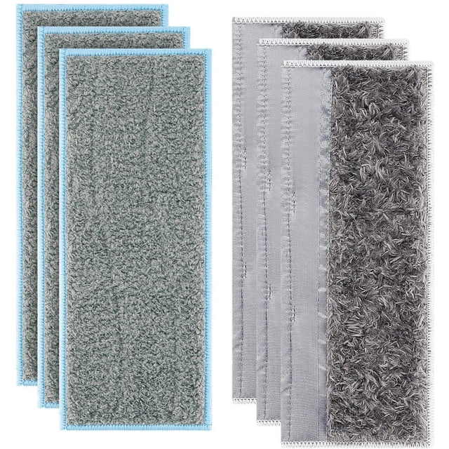 Replacement Parts for Braava Jet m6 Washable Pads Multi-Pack (3 Wet & 3 Dry Pads)