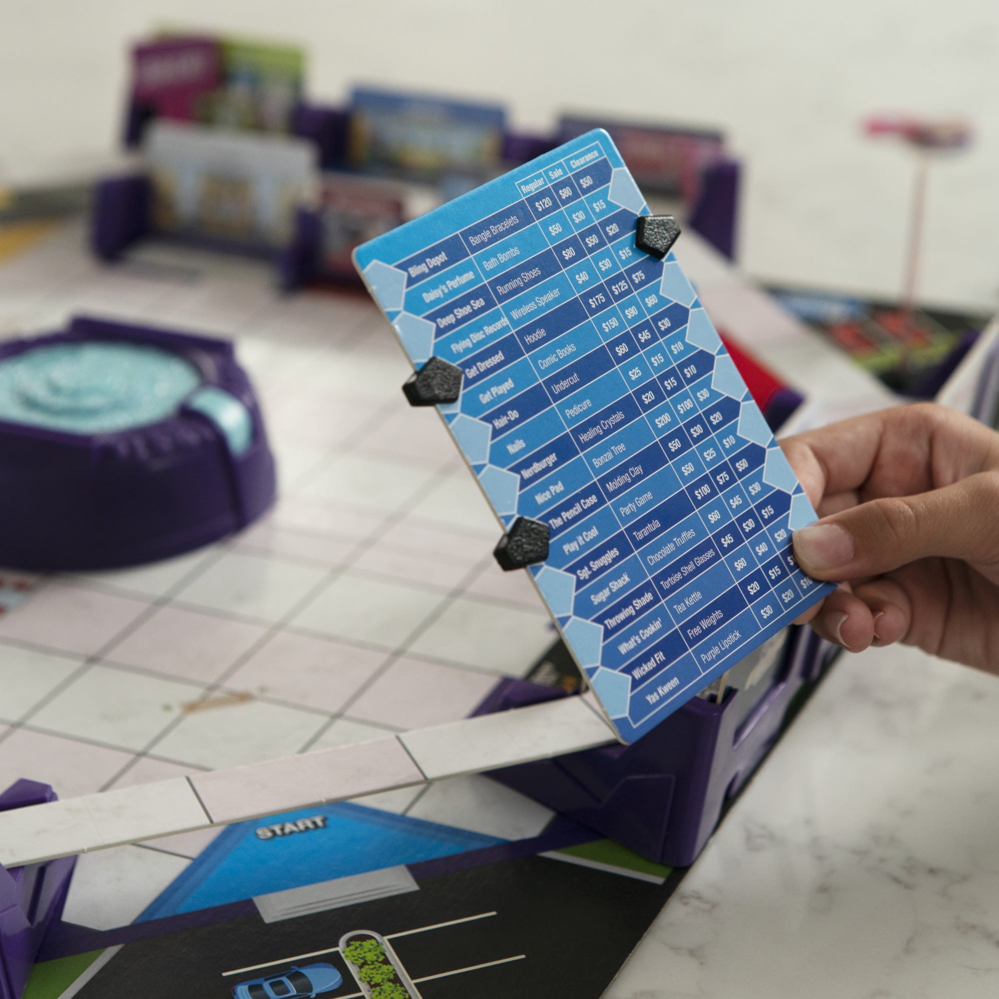 Mall Madness Electronic Shopping Spree Board Game for Ages 9 and Up