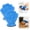 Blue-2pcs, variant on Corals Fleece Pet Grooming Gloves, 2026 New Multi-Functional Bath Towel Mittens for Quick Drying Dog Cats Bath, Gentle Absorbent Towel Gloves for Pet