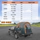 thumbnail image 2 of Carpa para caja de camioneta Umburato para camping impermeable para 2 personas, 2 of 7