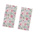 thumbnail image 4 of 2 calcomanías florales para ventana, pegatinas de flores de jardín, decoración colorida, calcomanías de arte moderno para vidrio, para sala de estar y, 4 of 8