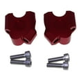 thumbnail image 2 of funtasica Motor Handlebar Riser Raise Adapter Convenient Installation Modification Accessories Extension Clamp Adapter Motorcycle Riser Red, 2 of 8