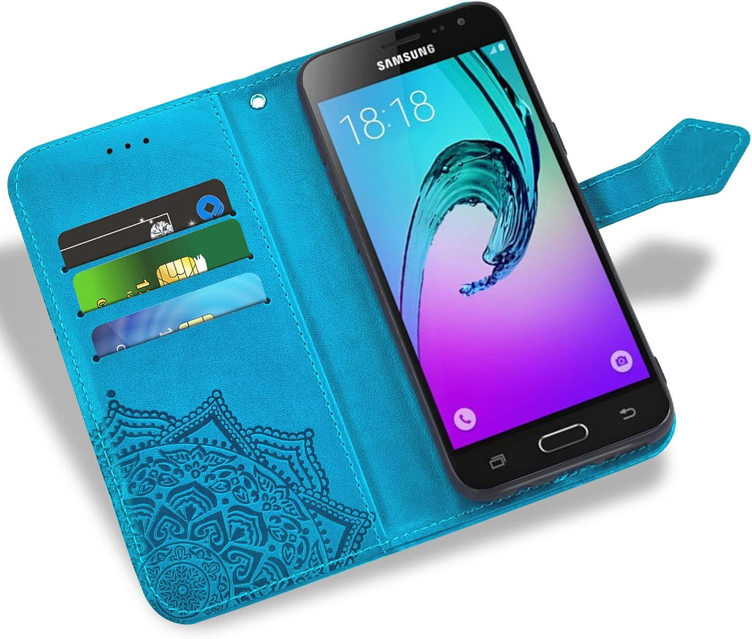 Wallet Samsung Galaxy J36v Case Galaxy J3v Galaxy J36v Case Brand