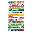 thumbnail image 6 of Soccer Themed Party Favors, Slap Bracelets for Student, Soccer Party Favors, Soccer Team Gifts, 12 Pack 9X2 Inch Soccer Print Snap Wristbands for Student Boys and Girls Sport, 6 of 6