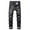 Black, variant on Herrnalise Men's Joggers Cargo Pants Fashion Trend Micro Elastic Slim Tie Elastic Small Straight Leg Ripped Denim Pants for Men For Black,3XL