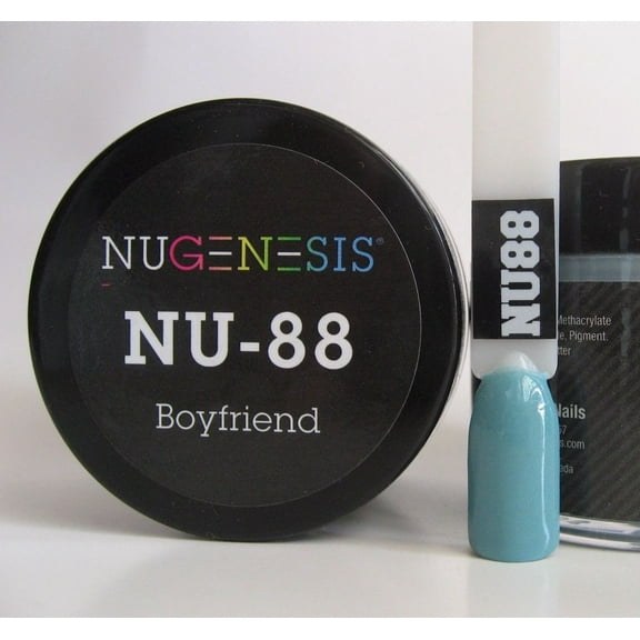 NUGENESIS Nail Color Dip Dipping Powder 1oz/jar - NU88 Boyfriend