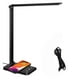 thumbnail image 1 of Lámpara de escritorio LED con cargador inalámbrico, puerto de carga USB, lámpara de escritorio regulable con 5 niveles de brillo y 5 modos de iluminación, control táctil, temporizador automático., 1 of 5