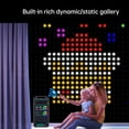 thumbnail image 2 of Dvkptbk DIY Smart Window Curtain String Lights,Color Changing Lights, LED Curtain Lights Color Changing,Smart App Controlled LED RGB String Lights for Wedding Bed, 2 of 9