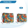 thumbnail image 4 of FORMRS 13"-13.3" Laptop Sleeve Protective Case Soft Carrying Quilted Computer Bag Cover, Blooming Flowers, 4 of 7