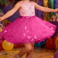 thumbnail image 2 of Girls Dress Tiered Design Ballet Tutu Refined Playful Colorful Mesh Tulle for Party Tutu Skirt, 2 of 4