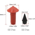 thumbnail image 3 of 170Pcs Universal Mushroom Shaped Tire Repair Insert Plugs Red Black 7mm, 3 of 4