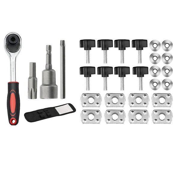 yeacher Fastener Screw + Door Removal Torx Set For Jeep Wrangler Jl Jk 07-21