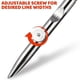 thumbnail image 3 of 3 Pcs Art Ruling Pens Fine Line Masking Fluid Pens Adjustable Cross-Hinged Fine Line Pens for Drawing Painting, 3 of 3